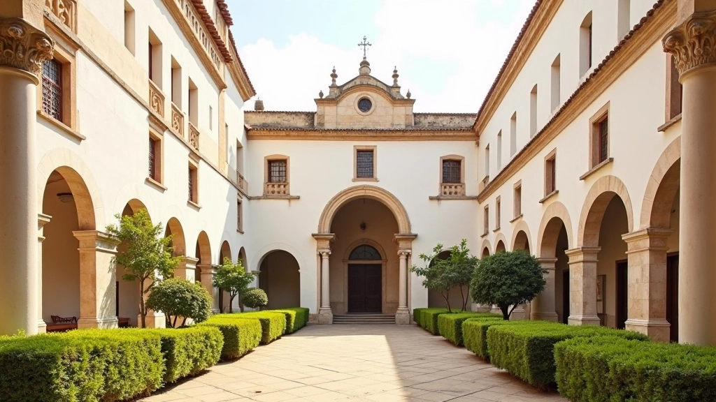 Manzana Jesuítica de Córdoba con sus claustros coloniales